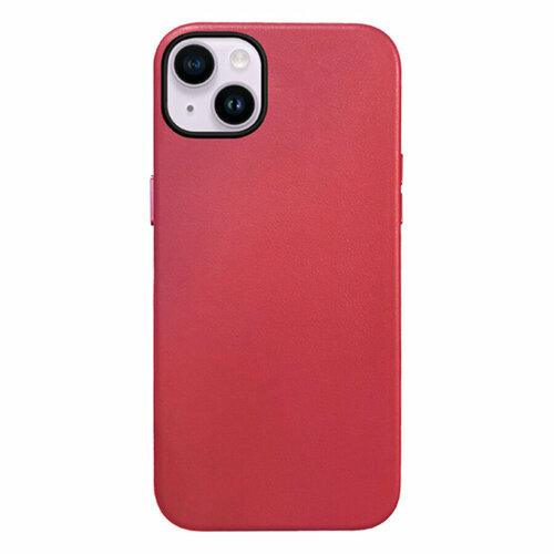 Чехол Leather Case KZDOO Noble Collection для iPhone 14 6.1, розовый (9) чехол leather case kzdoo noble collection для iphone 14 pro max 6 7 розовый 9