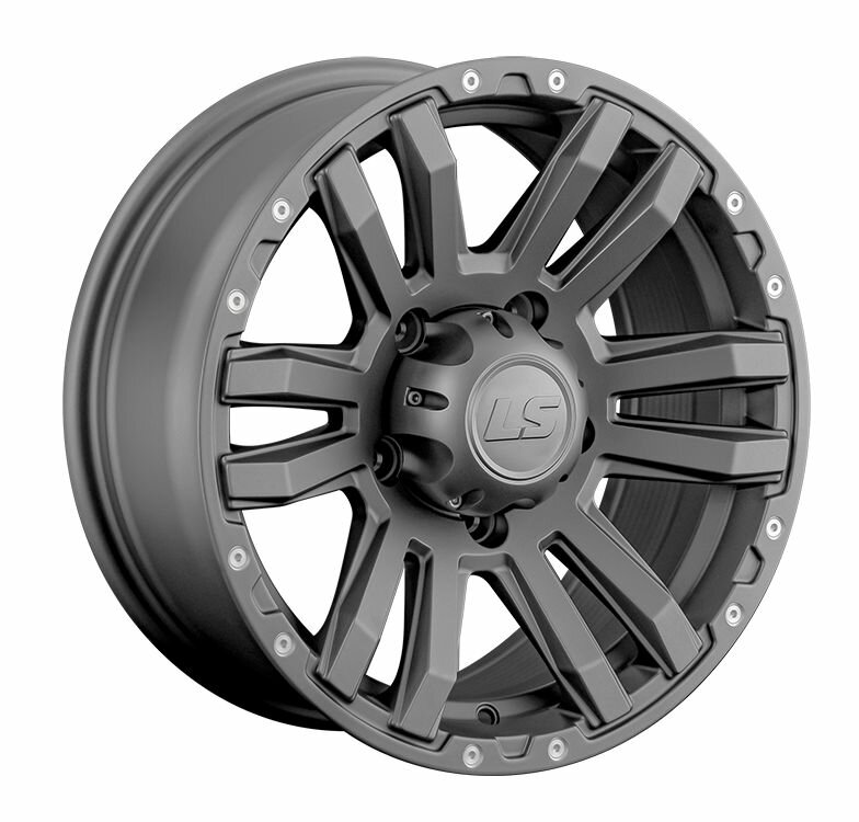 Колесный диск LS LS1339 16x8" PCD5x139,7 ET30 D98,5темно-серый матовый