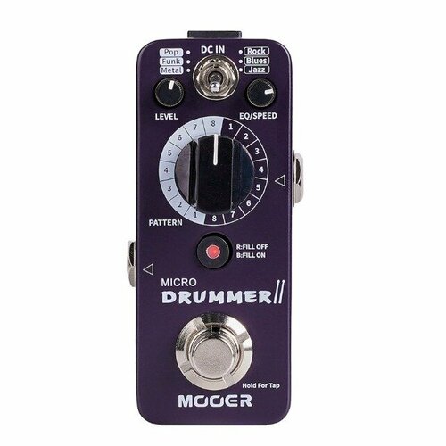 Гитарная педаль эффектов/ примочка MOOER Micro Drummer II mooer micro drummer