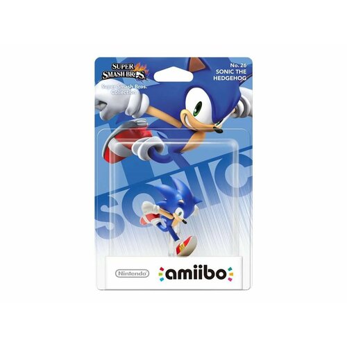 Фигурка Amiibo Sonic (Super Smash Bros.26) фигурка amiibo super smash bros collection донки конг 10 см