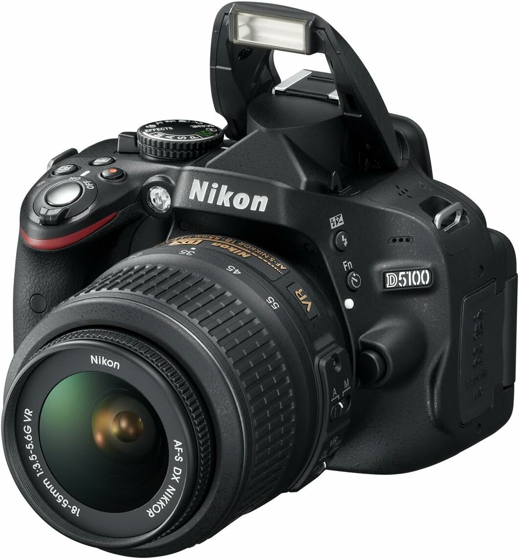 Фотоаппарат Nikon D5100 Kit 18-55mm VR, черный