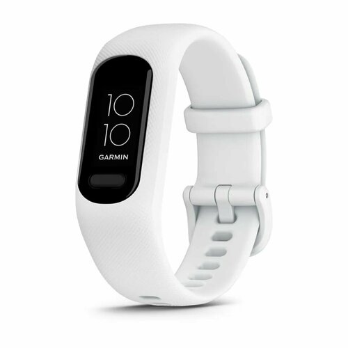 Фитнес-браслет Garmin Vivosmart 5, OLED экран, белый, размер S/M