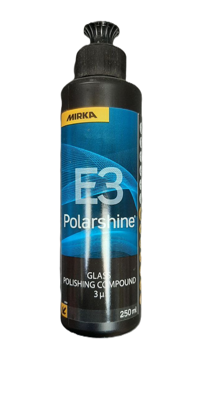 MIRKA Полировальная паста для стекла Polarshine Glass Polishing Compound E3, 0.25 л