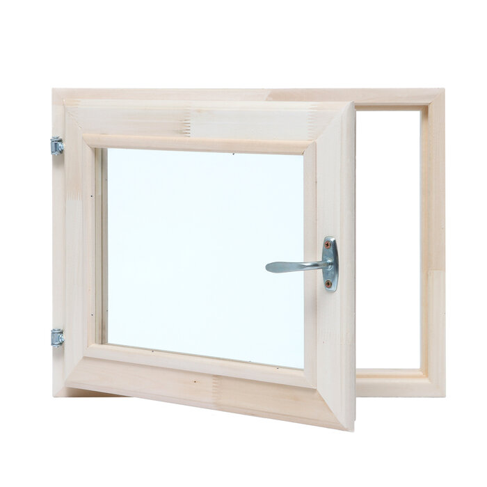 Окно, 40×50см, двойное стекло липа