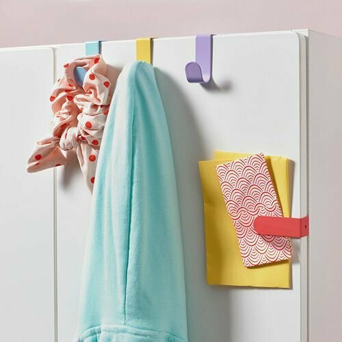 Крючки икеа LATTHET, разноцветные — фото 1