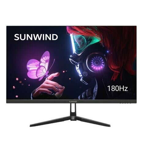 Монитор SunWind SM-25FI401 245 черный sm25sg01 12550₽