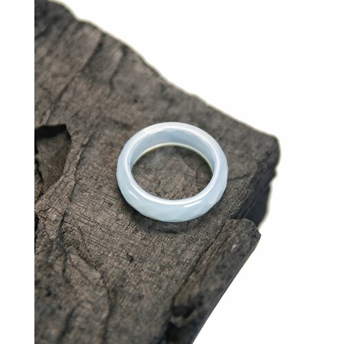 Кольцо Grow Up Кольцо Аквамарин граненый - размер 16-17, натуральный камень - позволяет обрести счастье, аквамарин