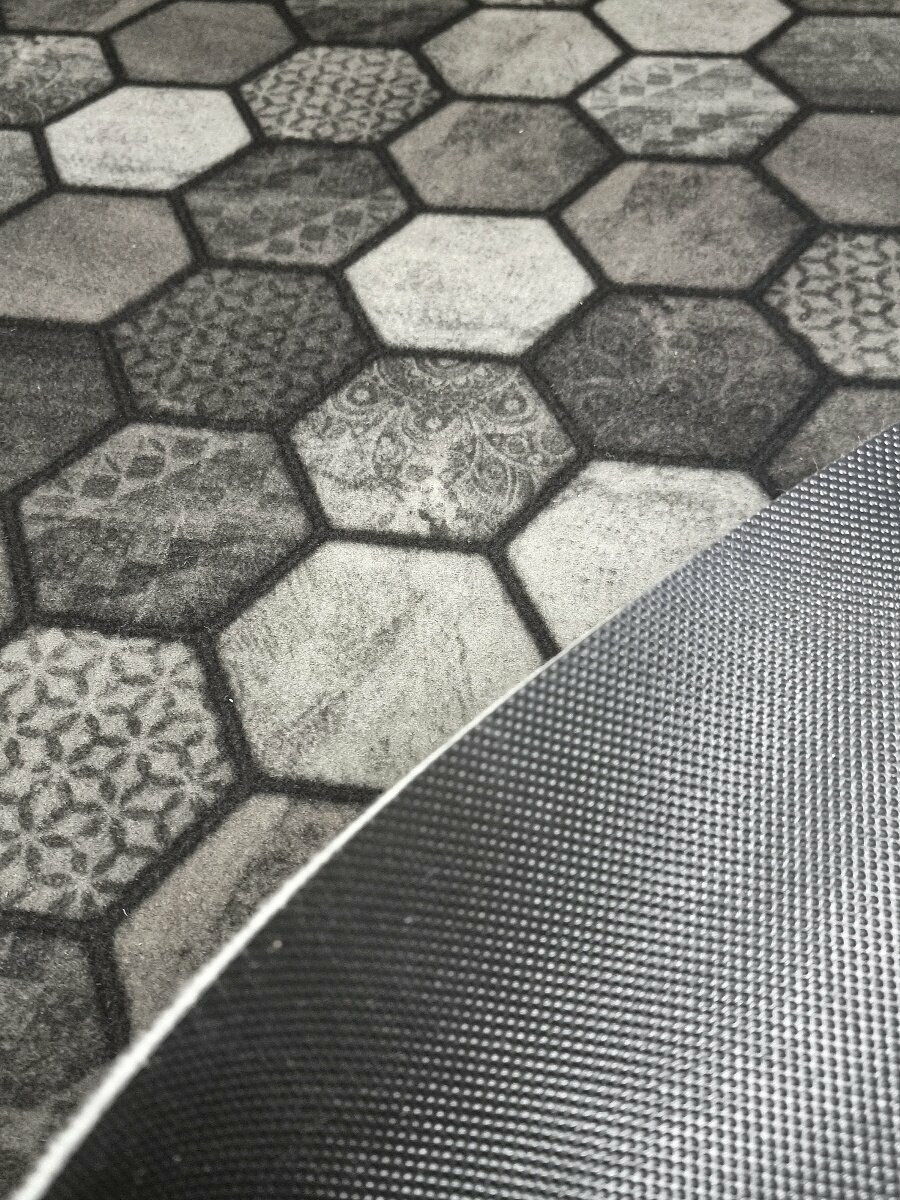 Коврик в прихожую придверный противоскользящий 60х200 — фото 1