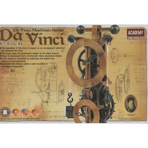 Academy сборная модель 18150 Da Vinci Clock da vinci 90 x 190 da vinci