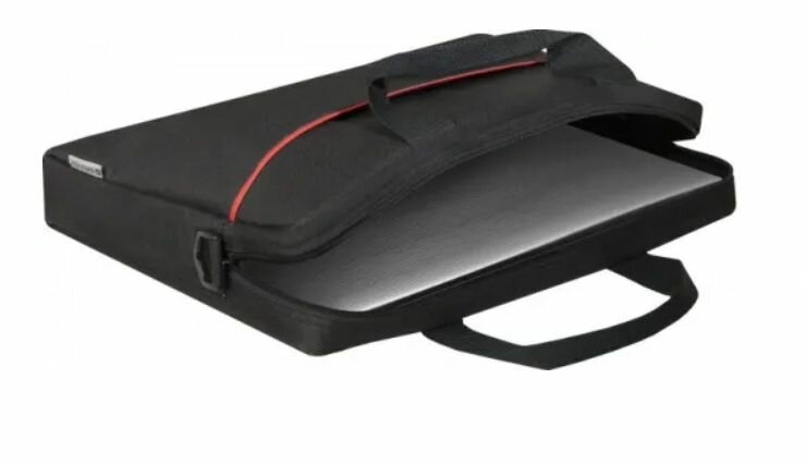 Сумка для ноутбука DEFENDER Lite 15.6" (26083) чёрная, официальная гарантия — фото 1