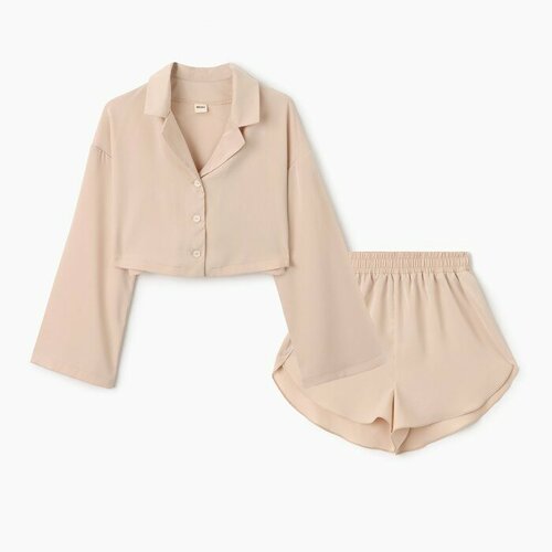Пижама Minaku, размер OneSize комплект женский футболка шорты minaku home collection цвет розовый р р 42