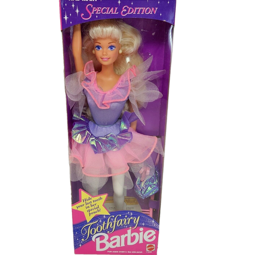 зубная фея коробка с именем на заказ зубная коробка персонализированная зубная фея детская зубная коробка испанская зеркальная детская Кукла Барби Зубная Фея (Toothfairy Barbie)