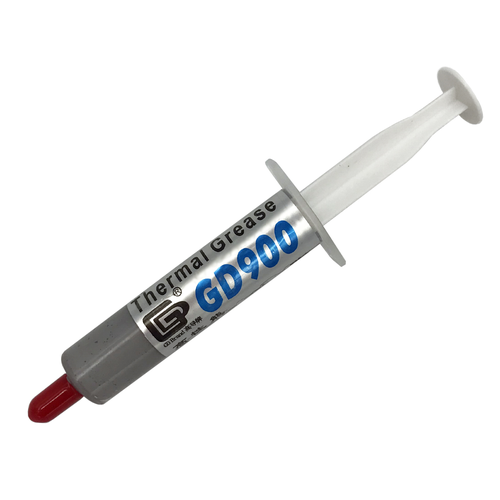 Термо-паста Thermal Grease GD900 1 грамм hy810 2g thermal grease grey cpu chip heatsink paste syringe thermal grease with a plastic tool scraper