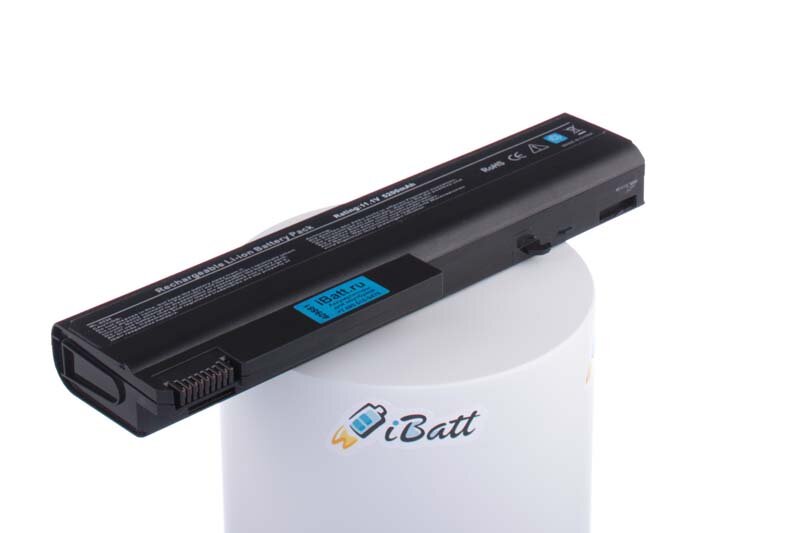 Аккумуляторная батарея iBatt iB-A520H 5200 мАч. Совместима с HP- HSTNN-IB69 HSTNN-UB68 486296-001 482962-001 HSTNN-W42C HSTNN-W42C-A KU531AA HSTNN-UB69 AU213AA HSTNN-C68C 458640-542 HSTNN-XB24 HSTNN-XB68.