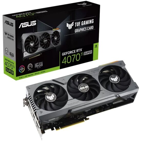 Видеокарта Asus GeForce RTX 4070 Ti SUPER TUF GAMING 16G