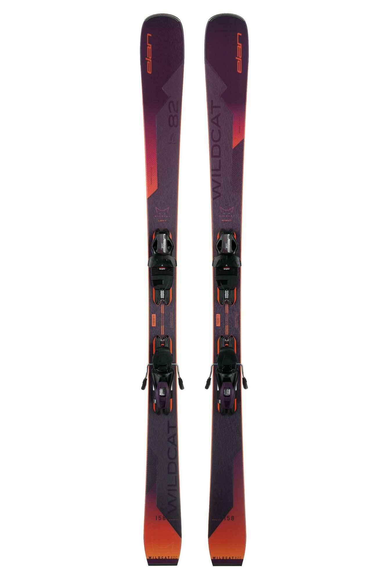 Горные лыжи с креплениями ELAN Wildcat 82 C Ps + Elw 9.0 Gw (см:164)