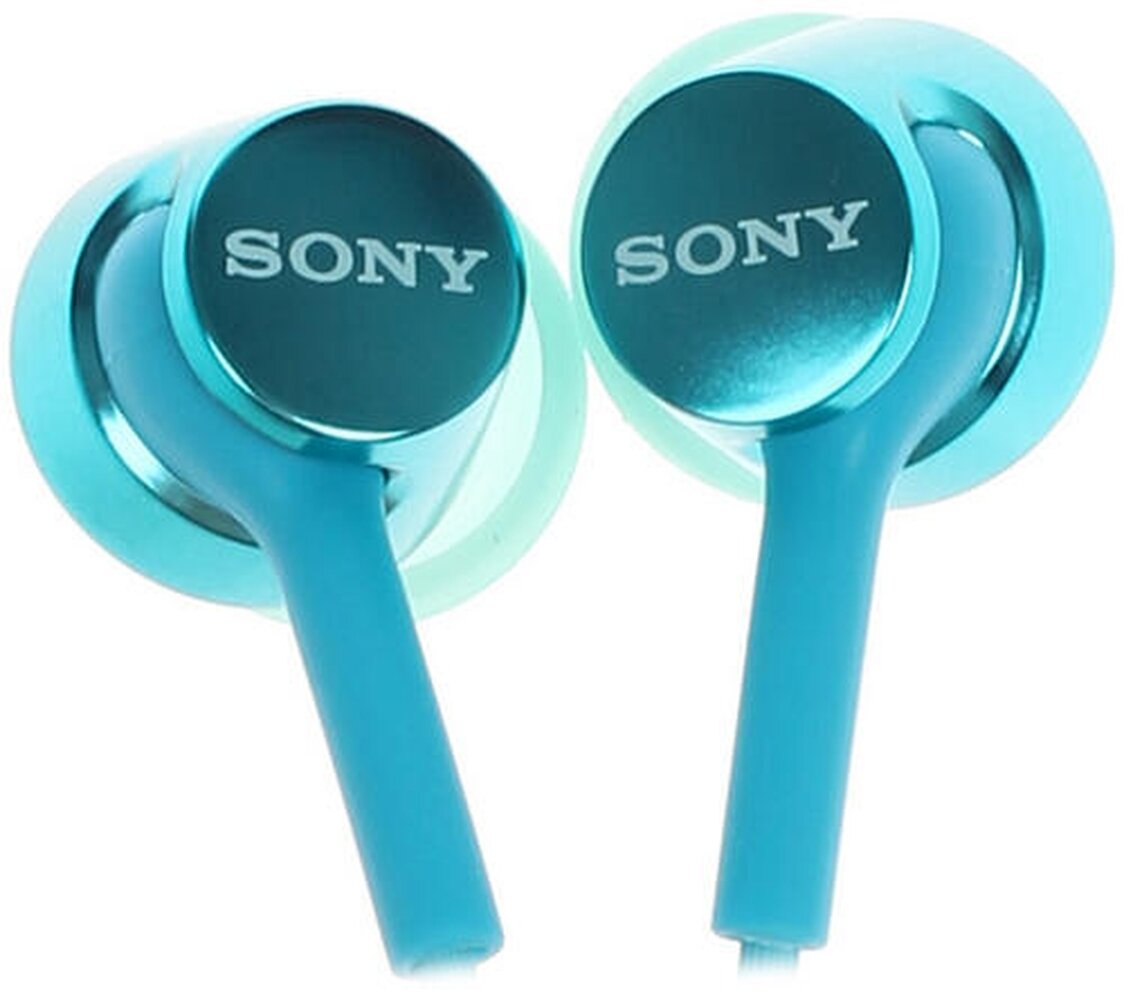 Проводные наушники Sony MDR-EX155APL. E голубой