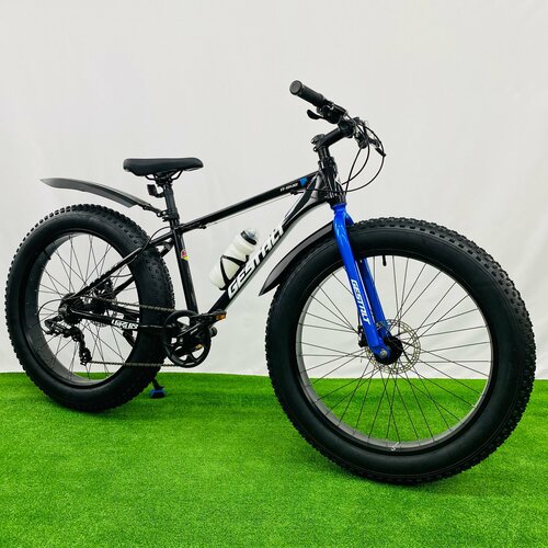 Велосипед GESTALT Фэтбайк 26 рама 16 алюминий SHIMANO синий 3399000₽