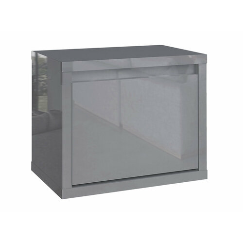 Обувница Первый Мебельный Норд СТЛ41302 Серый глянец 11330₽