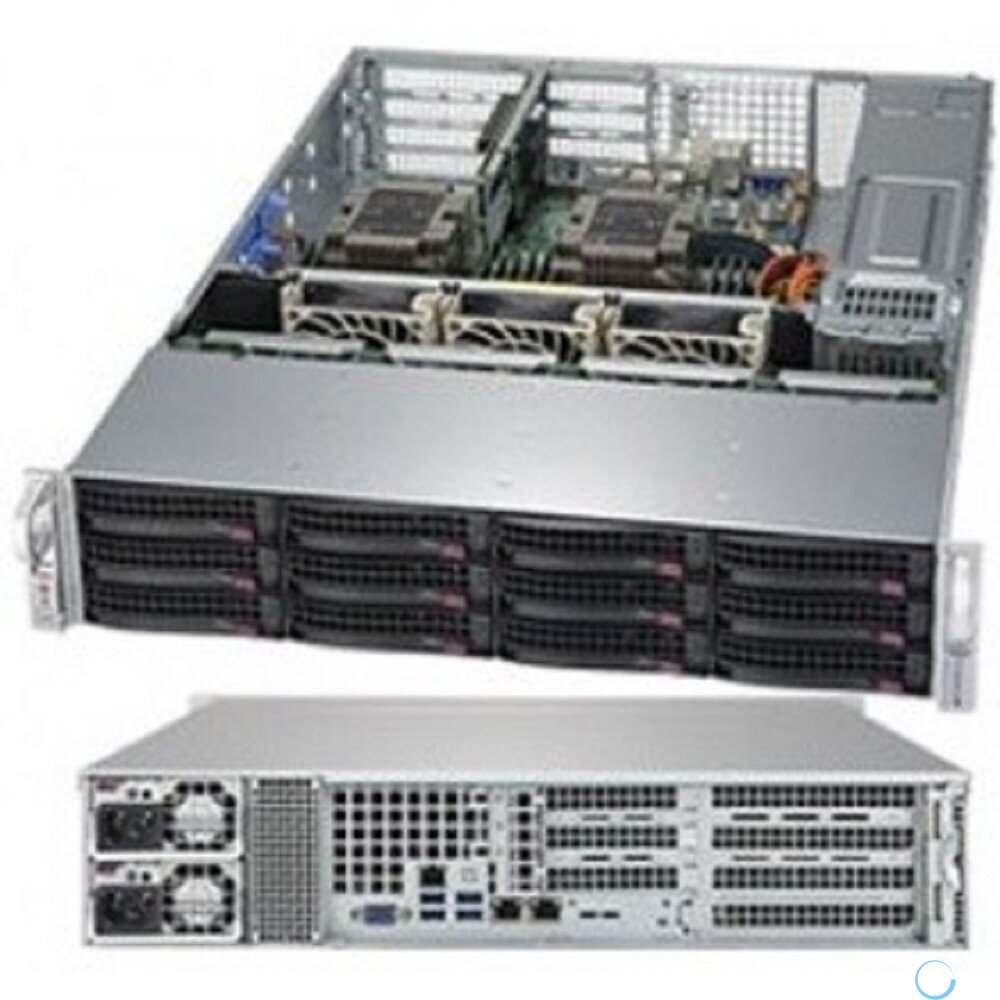 Платформа системного блока SuperMicro SYS-6029P-WTRT 2U, 2xLGA3647, 12xDDR4, up to 12x3.5 (8xSAS/SATA + 4SAS/SATA