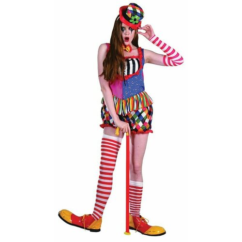 Костюм клоунессы костюм взрослый клоунессы аппликация 42 48