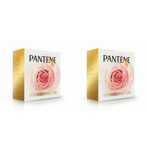 Pantene Pro-V Подарочный набор: Шампунь Rose Miracles, объем от корней до кончиков, 300мл + Маска для волос Длинные и густые, 160мл, 2 уп