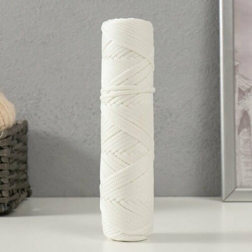 Шнур полиэфирный 3 мм 75м125 5 гр белый 822₽