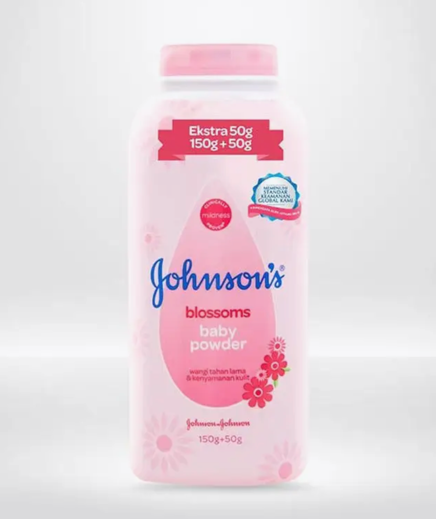 Джонсонс Бэйби / Johnson`s Baby - Присыпка для тела детская blossoms 150+50 г