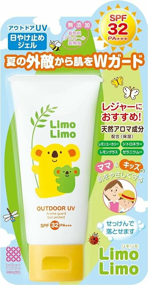 MEISHOKU JAPAN Солнцезащитный гель для всей семьи spf 32 Limo Limo Outdoor Uv