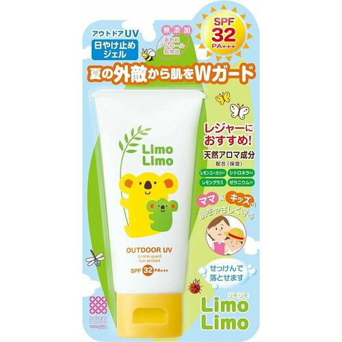 MEISHOKU JAPAN Солнцезащитный гель для всей семьи spf 32 Limo Limo Outdoor Uv