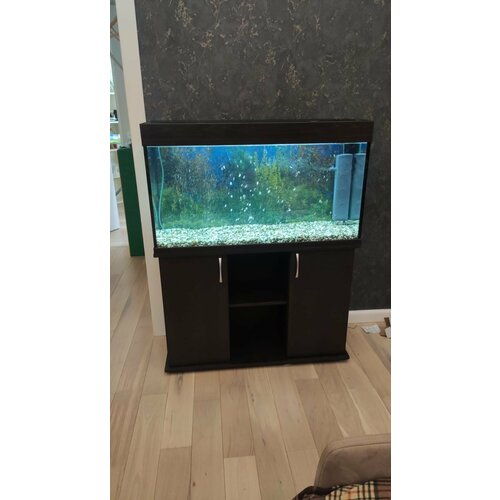 Аквариум 190 л AquariumBest с тумбой цвет Венге 101х32х63 (ДхШхВ) аквариум куб 190 190 190 на 6 литров