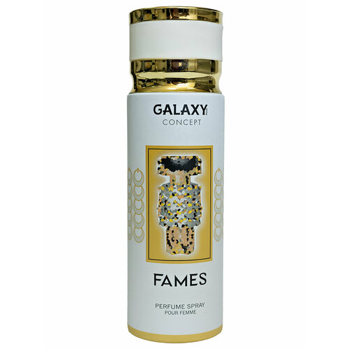 Дезодорант Galaxy Concept Fames парфюмированный женский 200мл дезодорант спрей леврана цитрусовая свежесть 50 мл