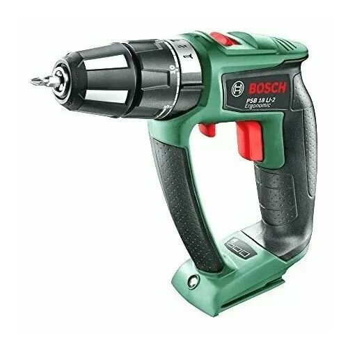 Дрель-шуруповерт Bosch PSB 18 LI-2 Ergonomic без аккумулятора 06039B0302 2799900₽