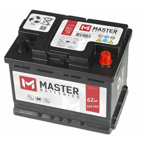 Аккумулятор Master Batteries 60 Ah о. п. низкий