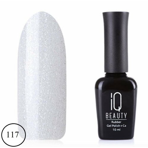 IQ Beauty Гель-лак для ногтей каучуковый №117, Divine IQ Beauty 10мл iq beauty гель лак 135 10мл