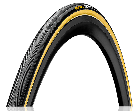 Велопокрышка-трубка Continental Giro, 28x22mm (622-22), Performance, 8-10 bar, 390g, black/transparent, RA36882822