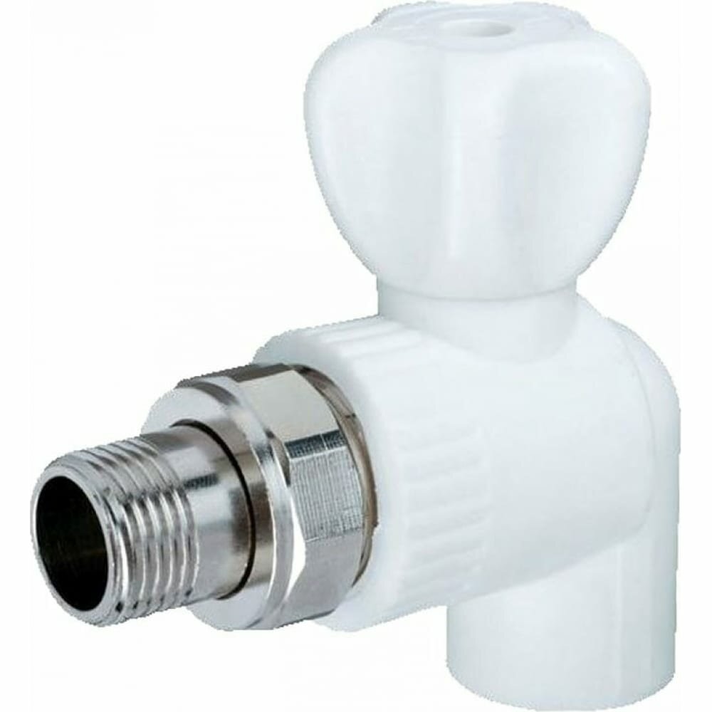 кран шаровой для радиатора угловой d 20х1/2" ростерм 100013566 - фото №8