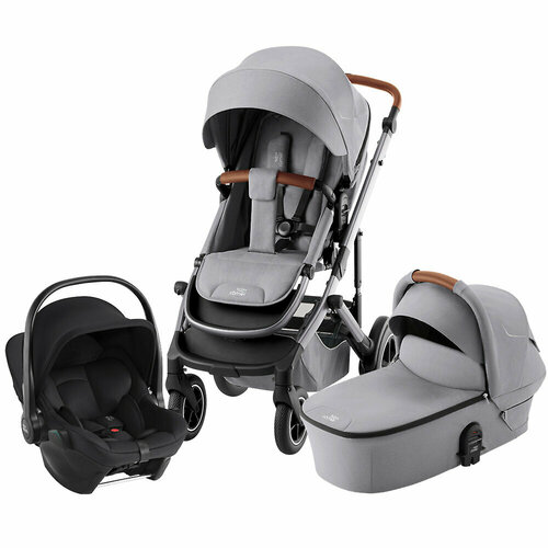 Коляска 3в1 Britax Römer Smile 5Z, цвет Frost Grey