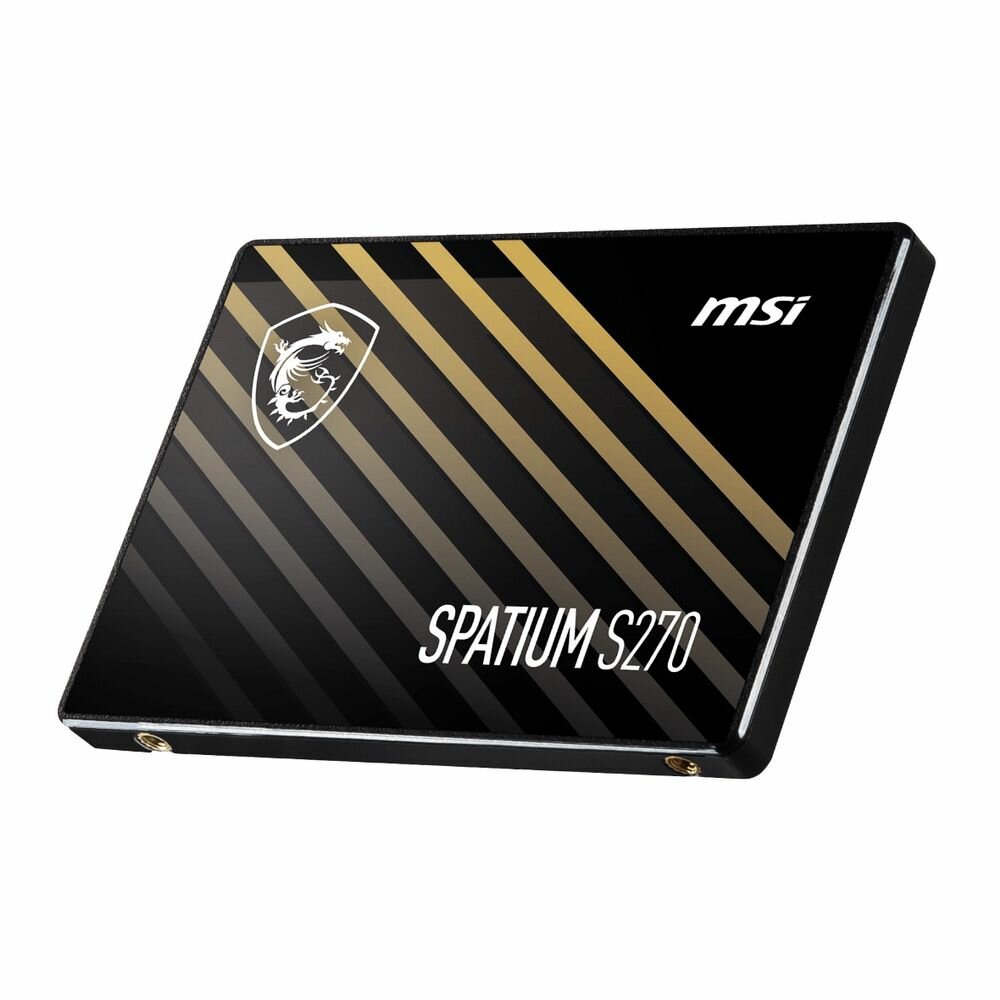 Твердотельный накопитель SSD 2.5 480 Gb MSI SPATIUM S270 Read 500Mb/s Write 450Mb/s 3D NAND S78-440E350-P83