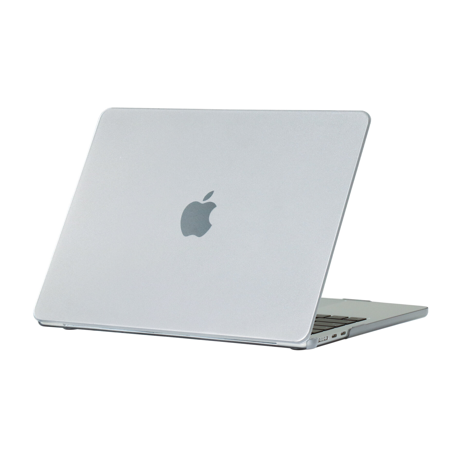 Чехол-накладка пластиковая Новый стиль для ноутбука MacBook Air 15 M2 2023 (Модель: A2941) Черный матовый