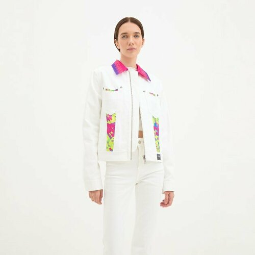 Куртка Versace Jeans Couture, размер 44, белый