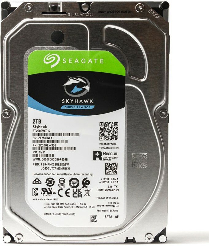 Seagate ST2000VX017, Жесткий диск