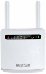 Wi-Fi 4G LTE маршрутизатор (роутер) World Vision 4G Connect Standard (с аккумулятором)