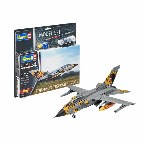 Сборная модель Revell Истребитель-бомбардировщик Tornado ECR Tigermeet 2018 сборная модель revell звёздный истребитель пло куна 06689 1 39