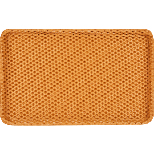 Лоток универсальный полипропилен Ромб 31x51 см цвет темно-бежевый 2132₽