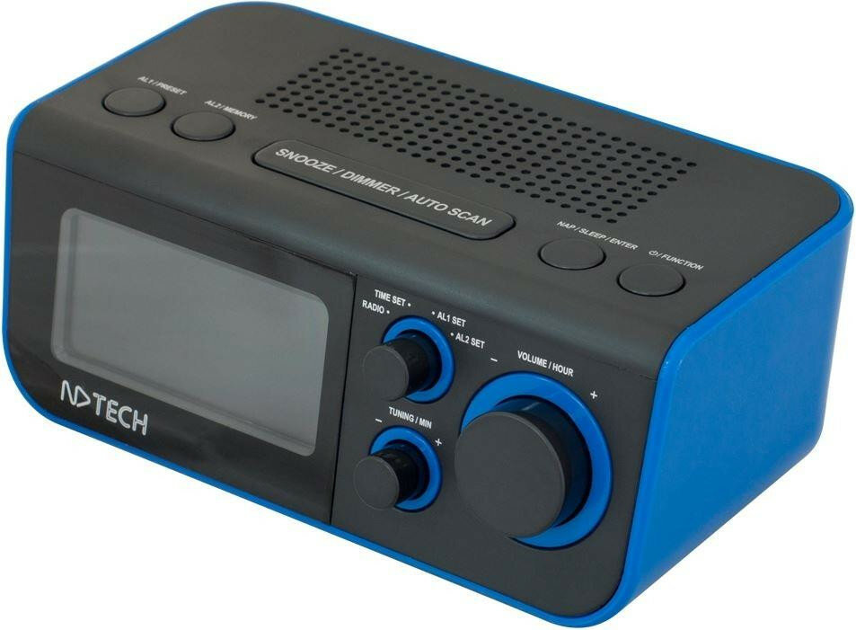 Радиобудильник (ND TECH 284662 Радиобудильник NDTech RC38)