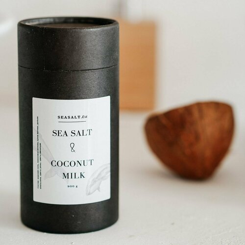 Подарочная соль для ванн с кокосовым молоком COCONUT MILK