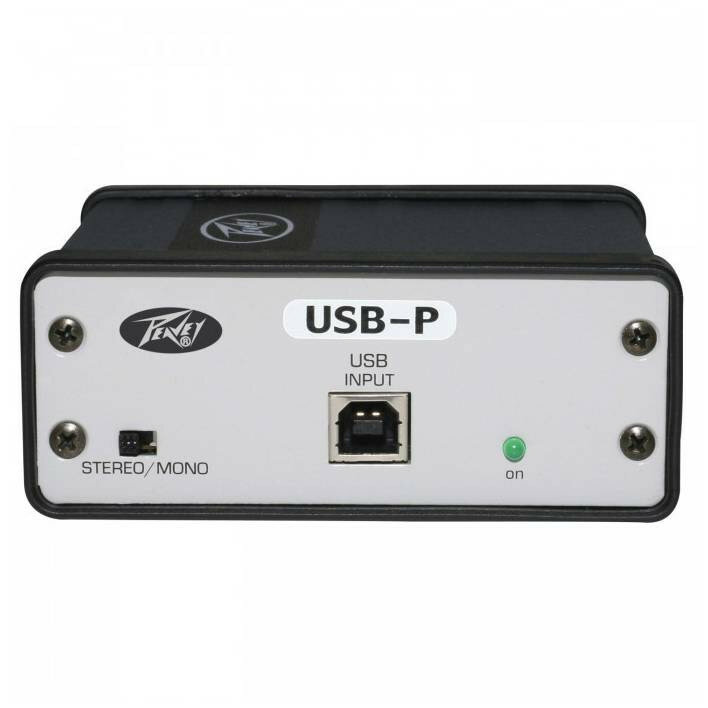 PEAVEY USB-P интерфейс для подкл. акустических систем к PC - Аудиоинтерфейс