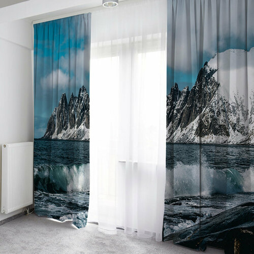 Шторы (фотошторы) из габардина, 