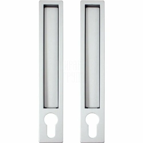 Ручка для раздвижных дверей Pamar MN 1100 Z под цилиндр матовый хром